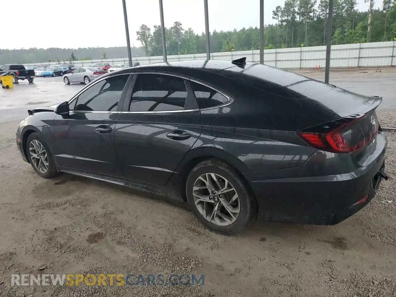 2 Photograph of a damaged car 5NPEL4JA8MH069507 HYUNDAI SONATA 2021