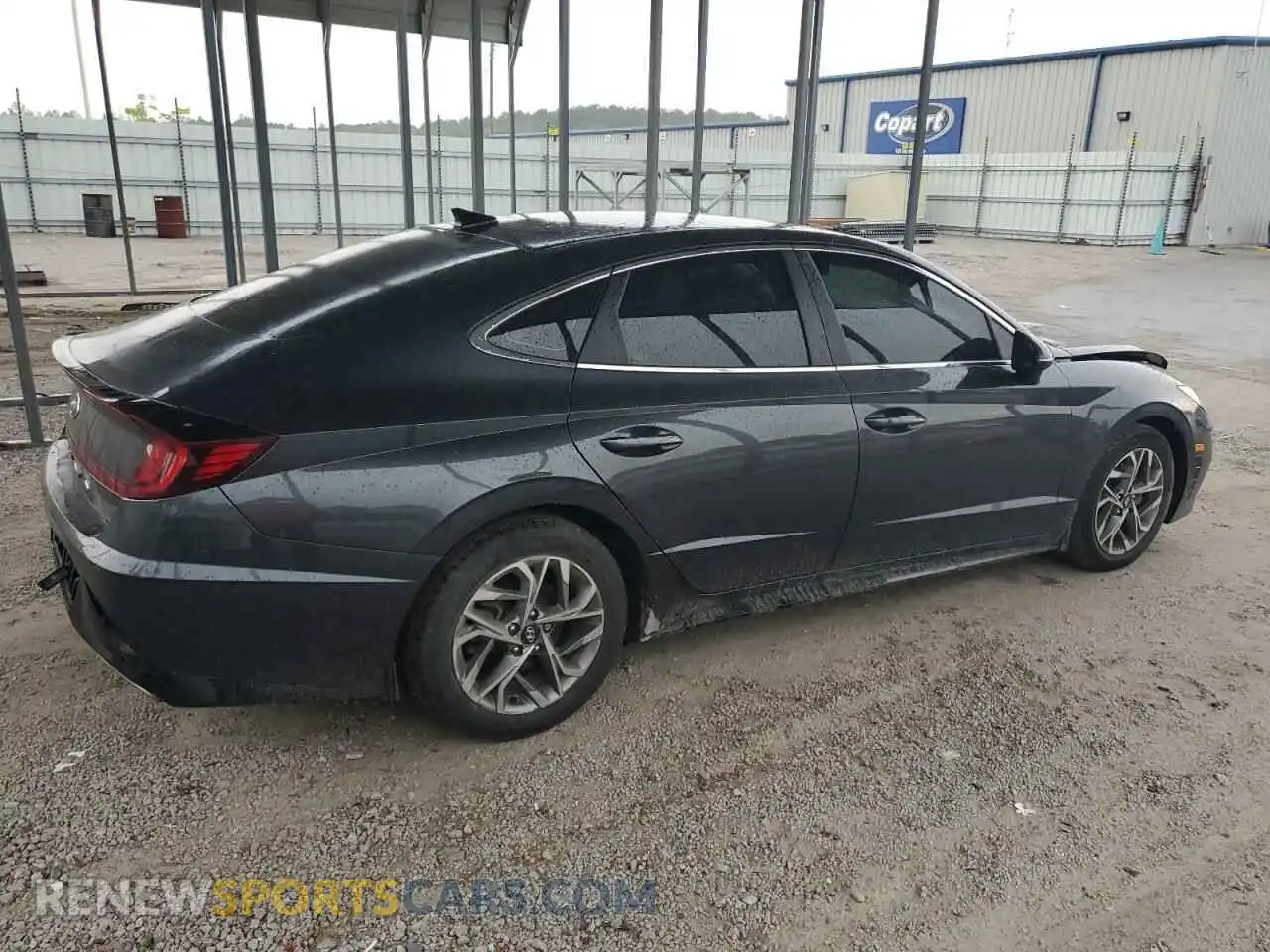 3 Photograph of a damaged car 5NPEL4JA8MH069507 HYUNDAI SONATA 2021