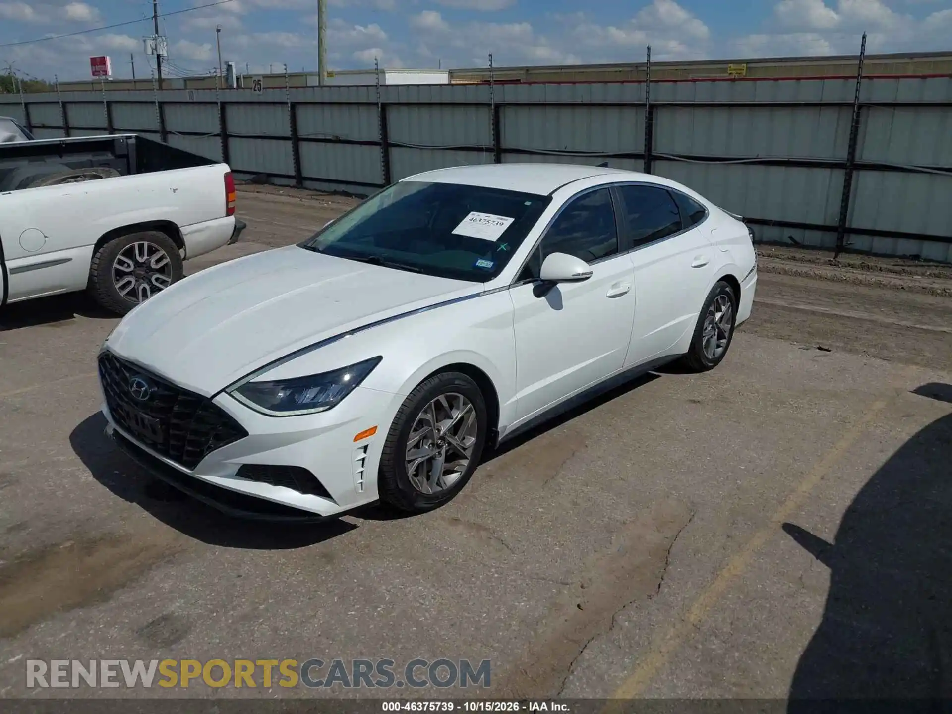 2 fotografías del automóvil dañado 5NPEL4JA8MH089031 HYUNDAI SONATA 2021