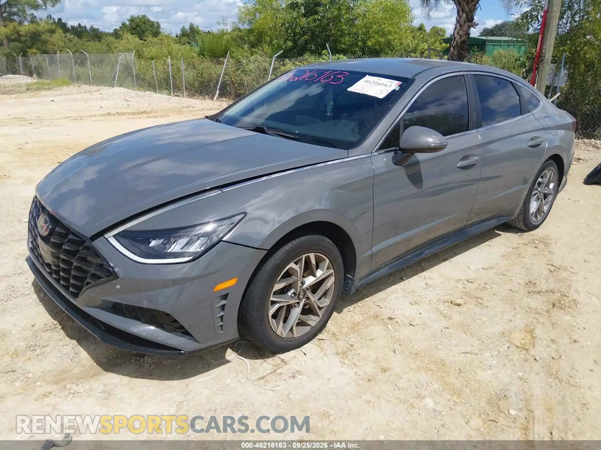 2 Photograph of a damaged car 5NPEL4JA8MH093029 HYUNDAI SONATA 2021