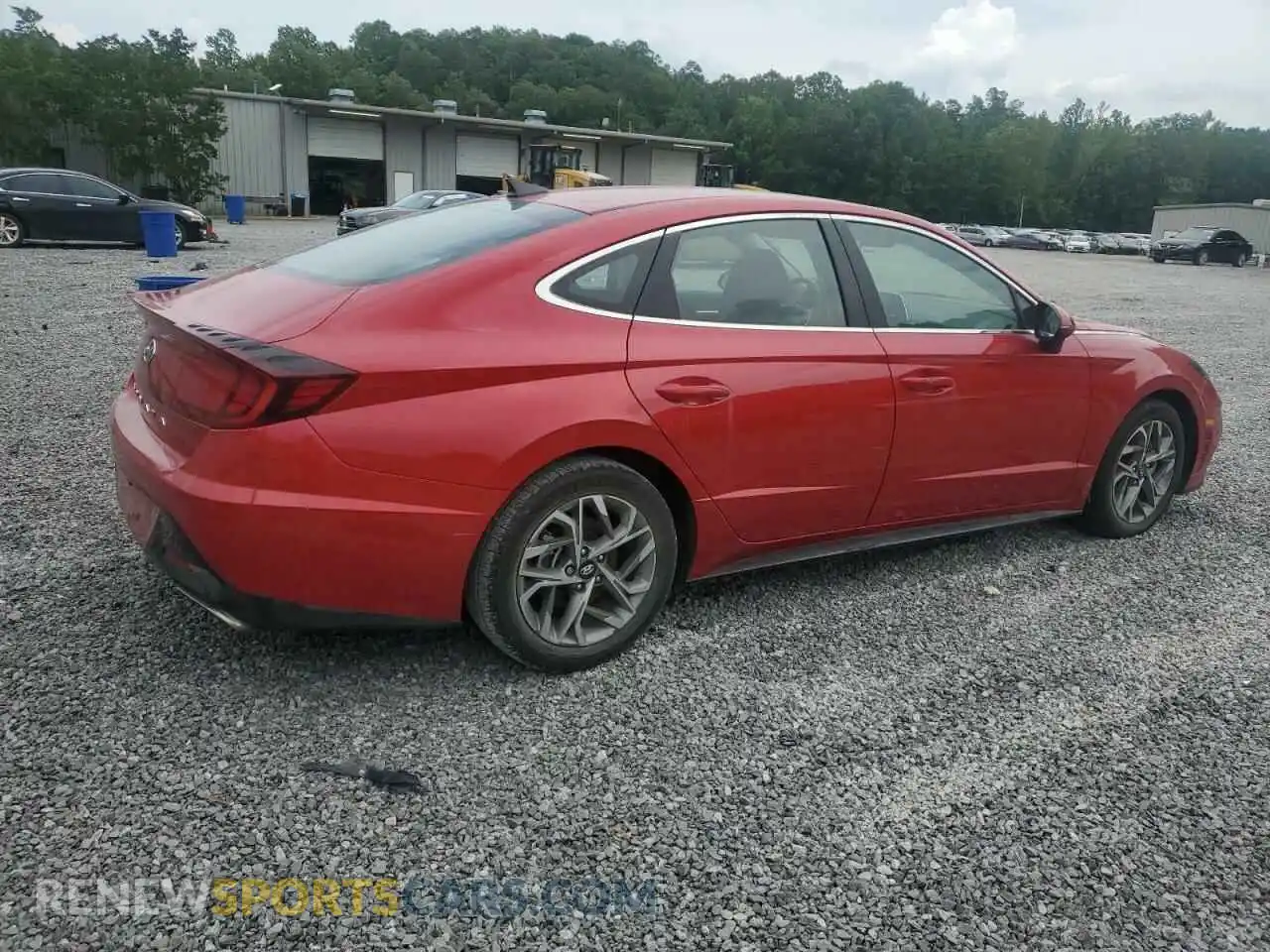 3 Фотография поврежденного автомобиля 5NPEL4JA8MH112744 HYUNDAI SONATA 2021