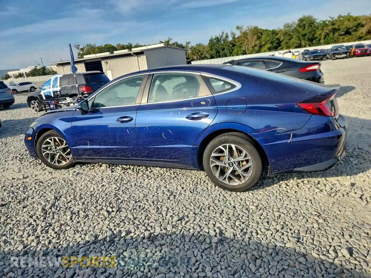 2 Photograph of a damaged car 5NPEL4JA9MH066616 HYUNDAI SONATA 2021