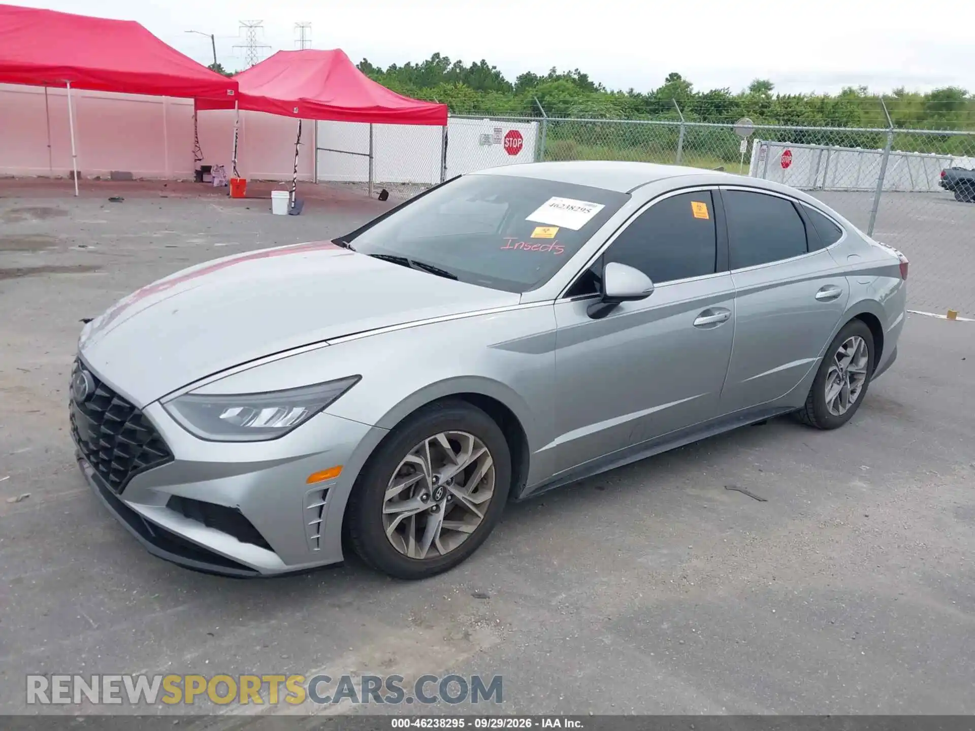 2 fotografías del automóvil dañado 5NPEL4JA9MH106144 HYUNDAI SONATA 2021