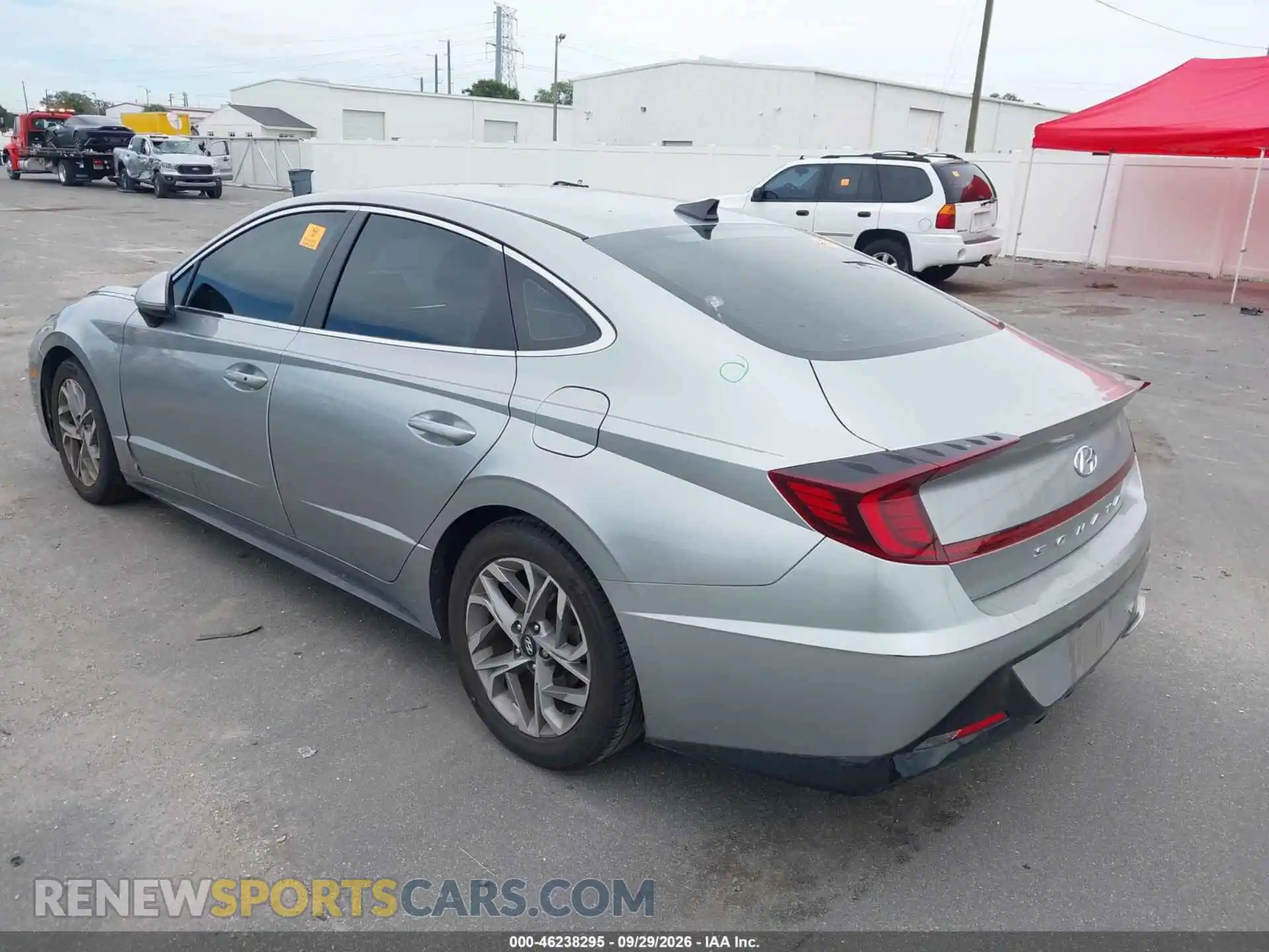 3 fotografías del automóvil dañado 5NPEL4JA9MH106144 HYUNDAI SONATA 2021
