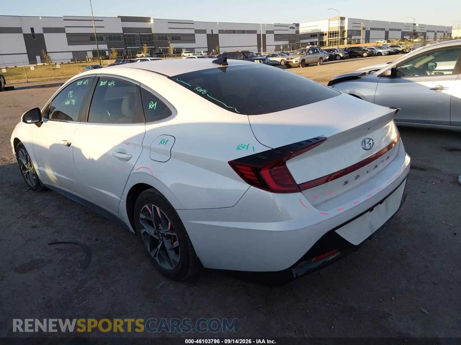 3 Photograph of a damaged car 5NPEL4JA9MH117256 HYUNDAI SONATA 2021