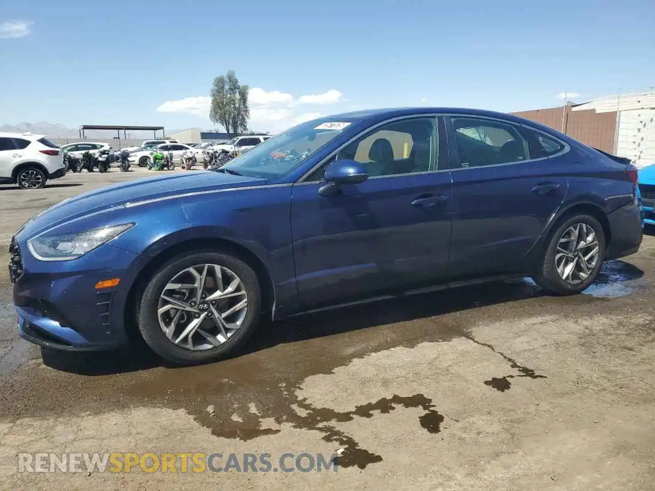 1 Photograph of a damaged car 5NPEL4JA9MH129732 HYUNDAI SONATA 2021
