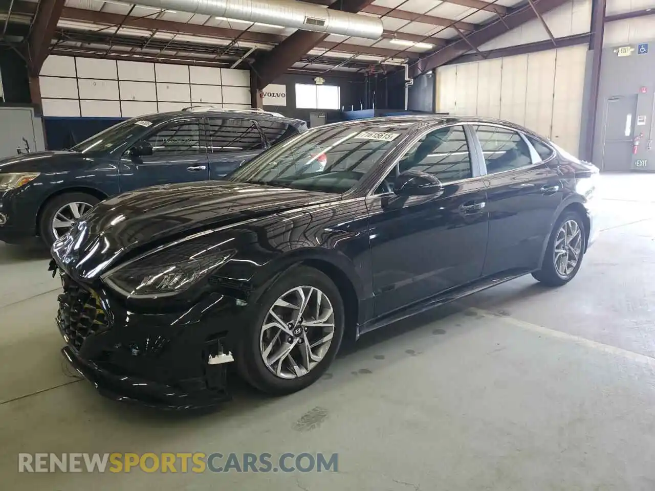 1 Photograph of a damaged car 5NPEL4JAXMH067113 HYUNDAI SONATA 2021