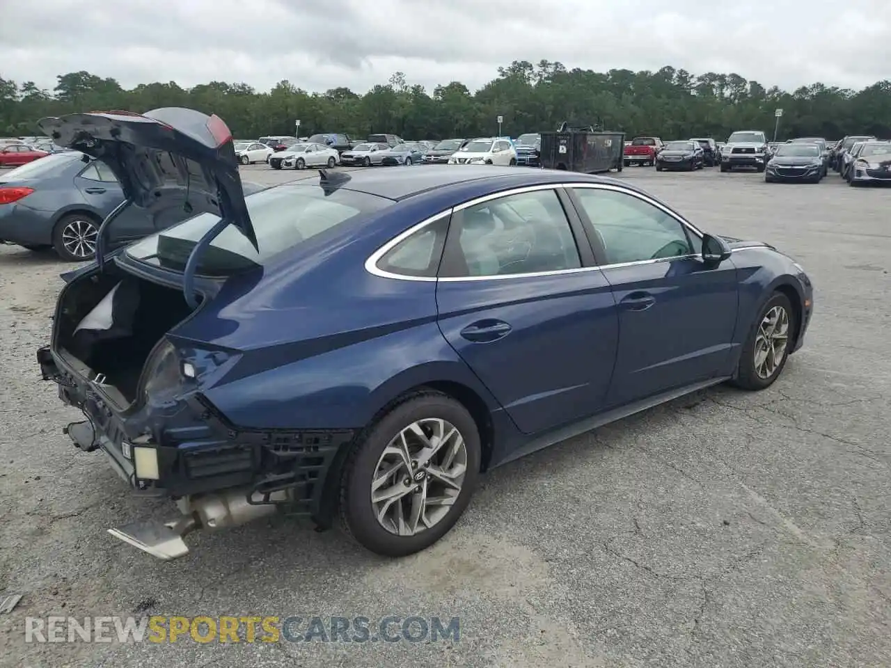 3 Photograph of a damaged car 5NPEL4JAXMH067581 HYUNDAI SONATA 2021