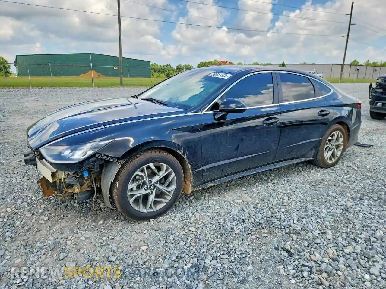 1 Photograph of a damaged car 5NPEL4JAXMH086244 HYUNDAI SONATA 2021