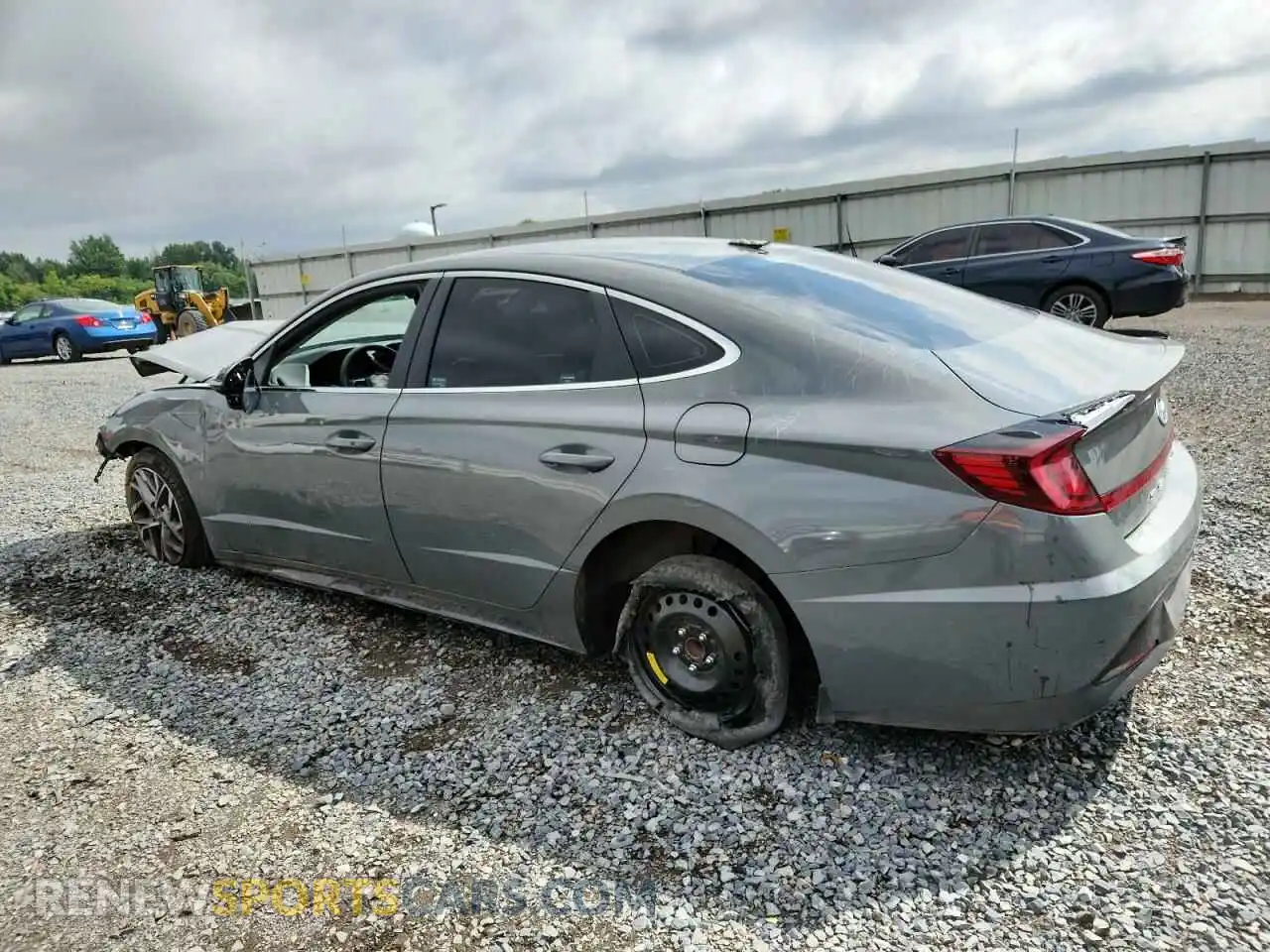 2 Photograph of a damaged car 5NPEL4JAXMH087040 HYUNDAI SONATA 2021