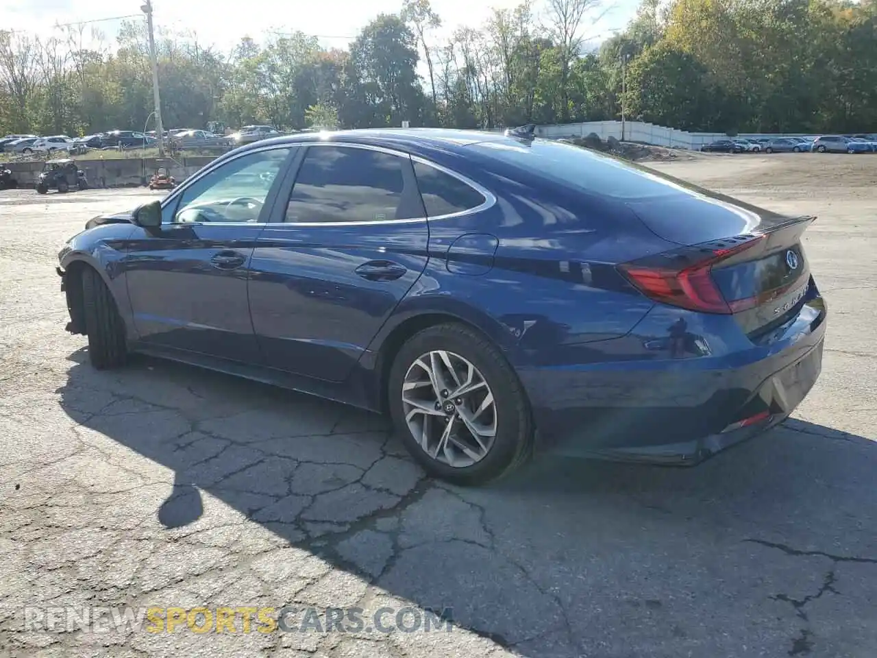 2 Photograph of a damaged car 5NPEL4JAXMH092075 HYUNDAI SONATA 2021