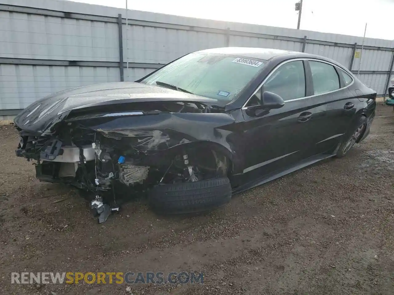 1 Photograph of a damaged car 5NPEL4JAXMH098149 HYUNDAI SONATA 2021