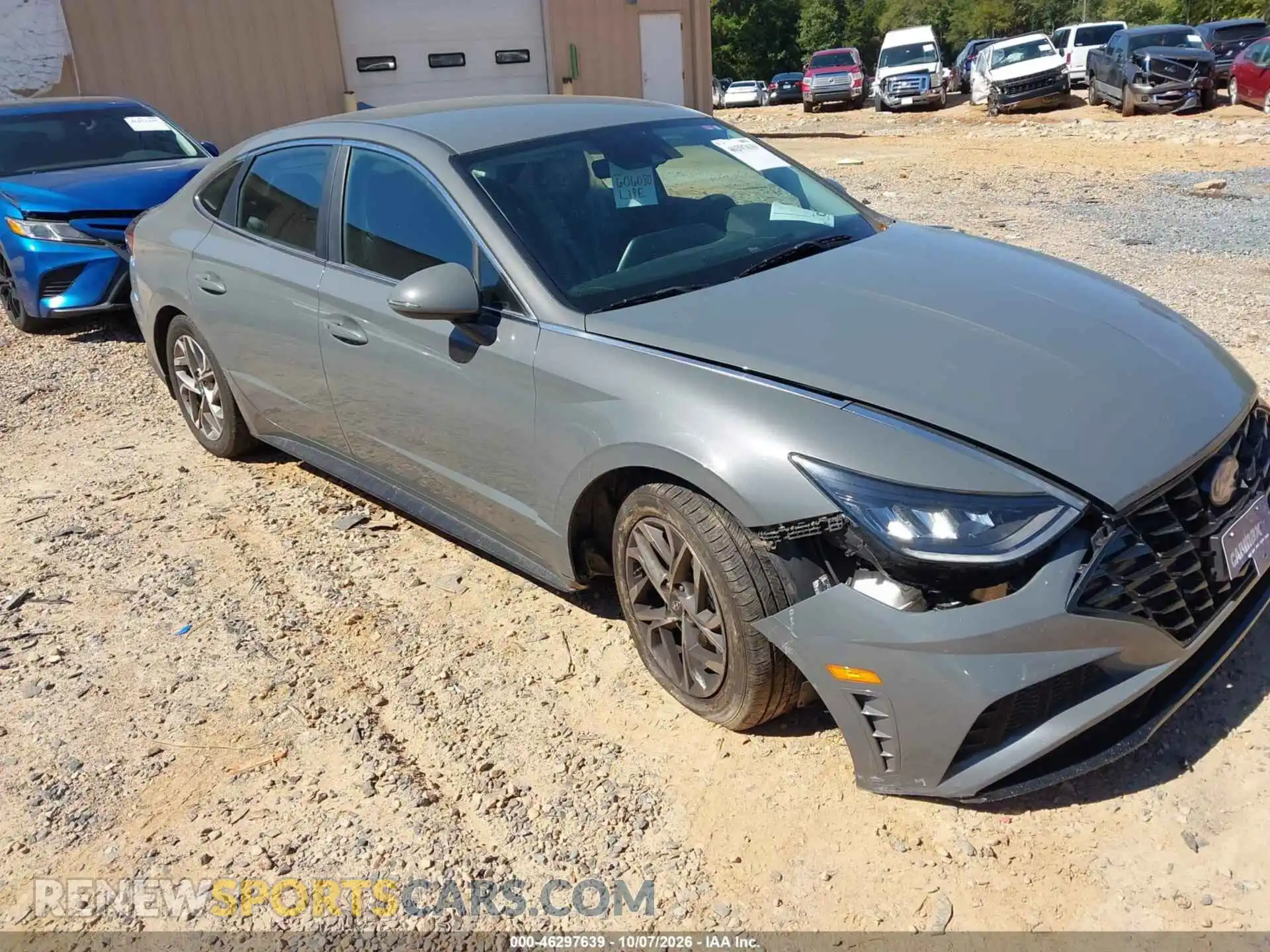 1 Photograph of a damaged car 5NPEL4JAXMH102331 HYUNDAI SONATA 2021