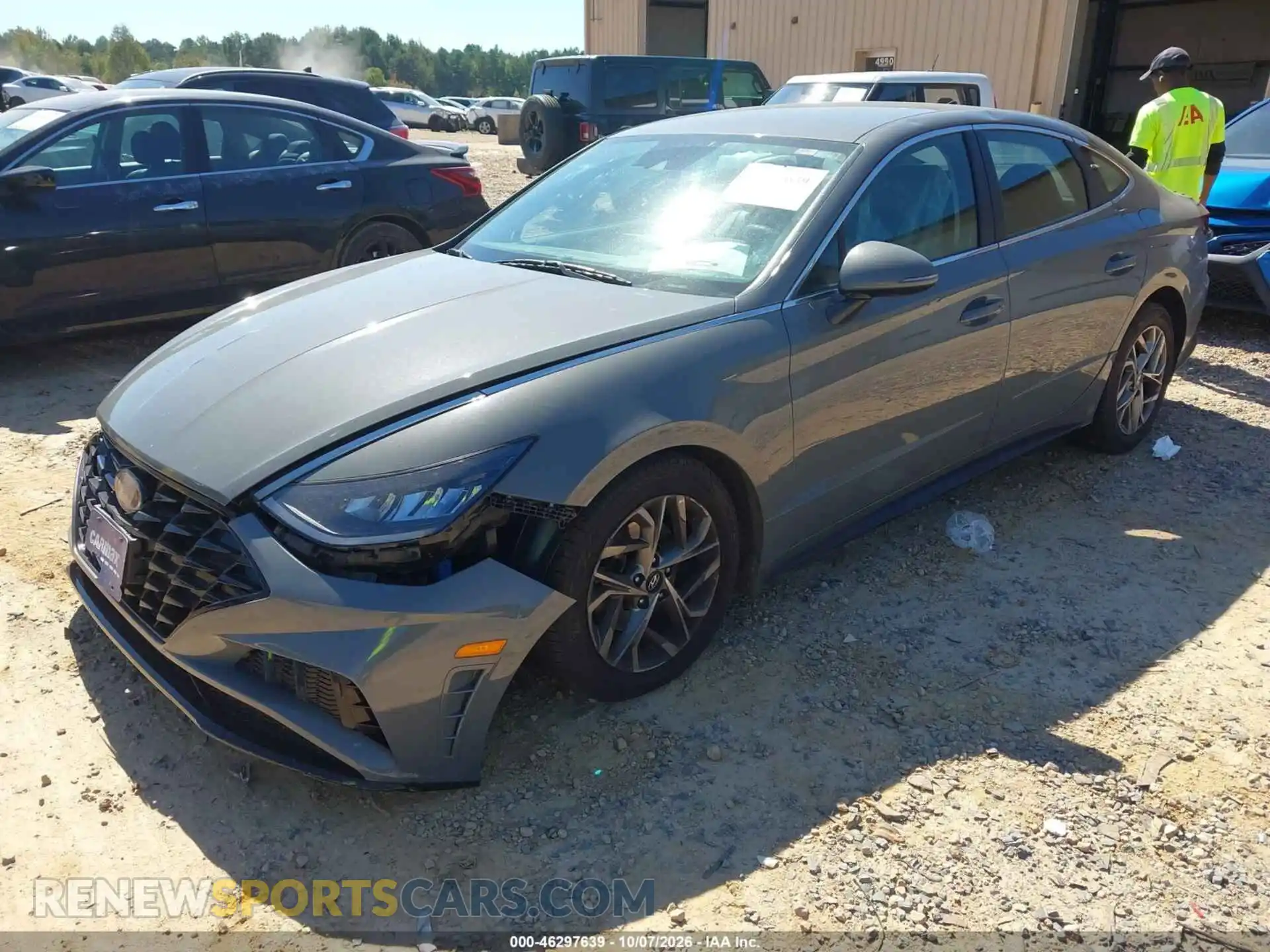 2 Photograph of a damaged car 5NPEL4JAXMH102331 HYUNDAI SONATA 2021