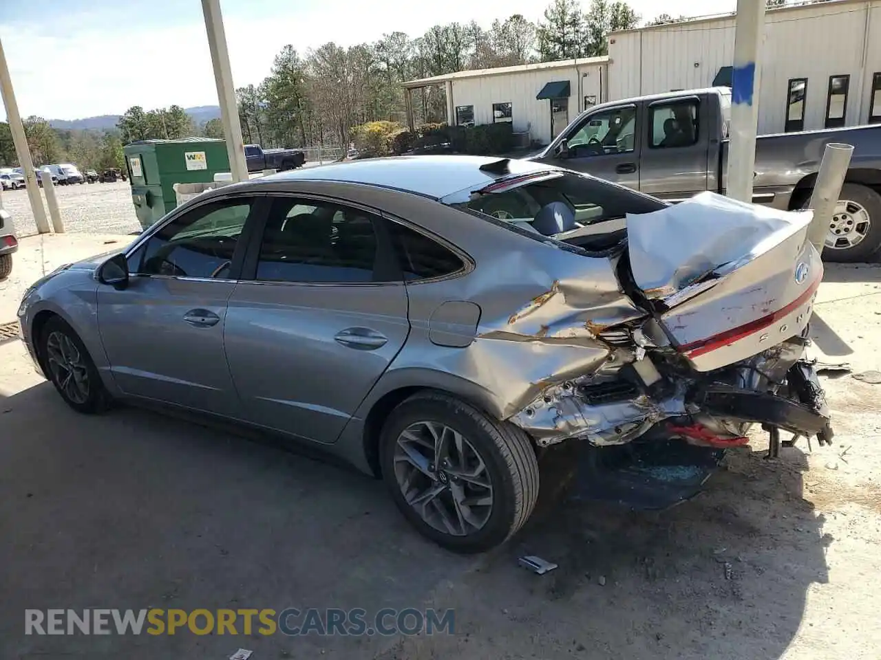 2 Photograph of a damaged car 5NPEL4JAXMH115032 HYUNDAI SONATA 2021