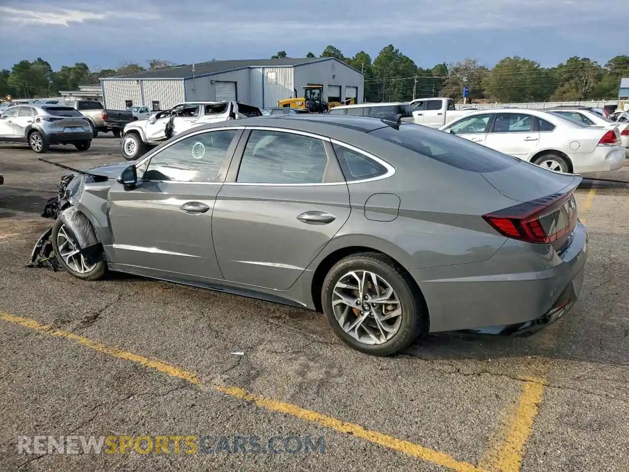 2 Photograph of a damaged car KMHL14JAXMA144742 HYUNDAI SONATA 2021