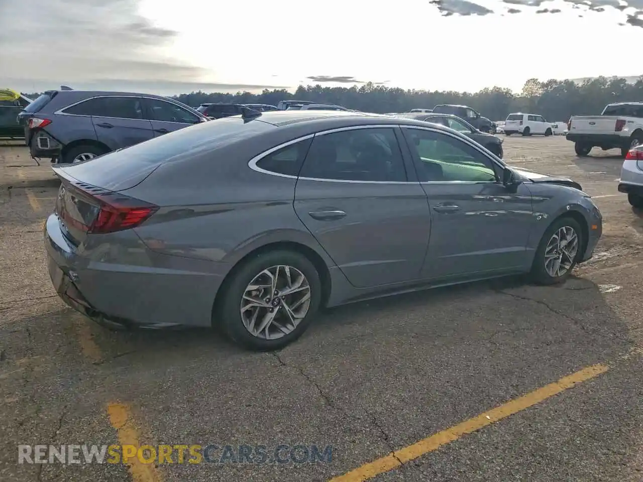 3 Photograph of a damaged car KMHL14JAXMA144742 HYUNDAI SONATA 2021