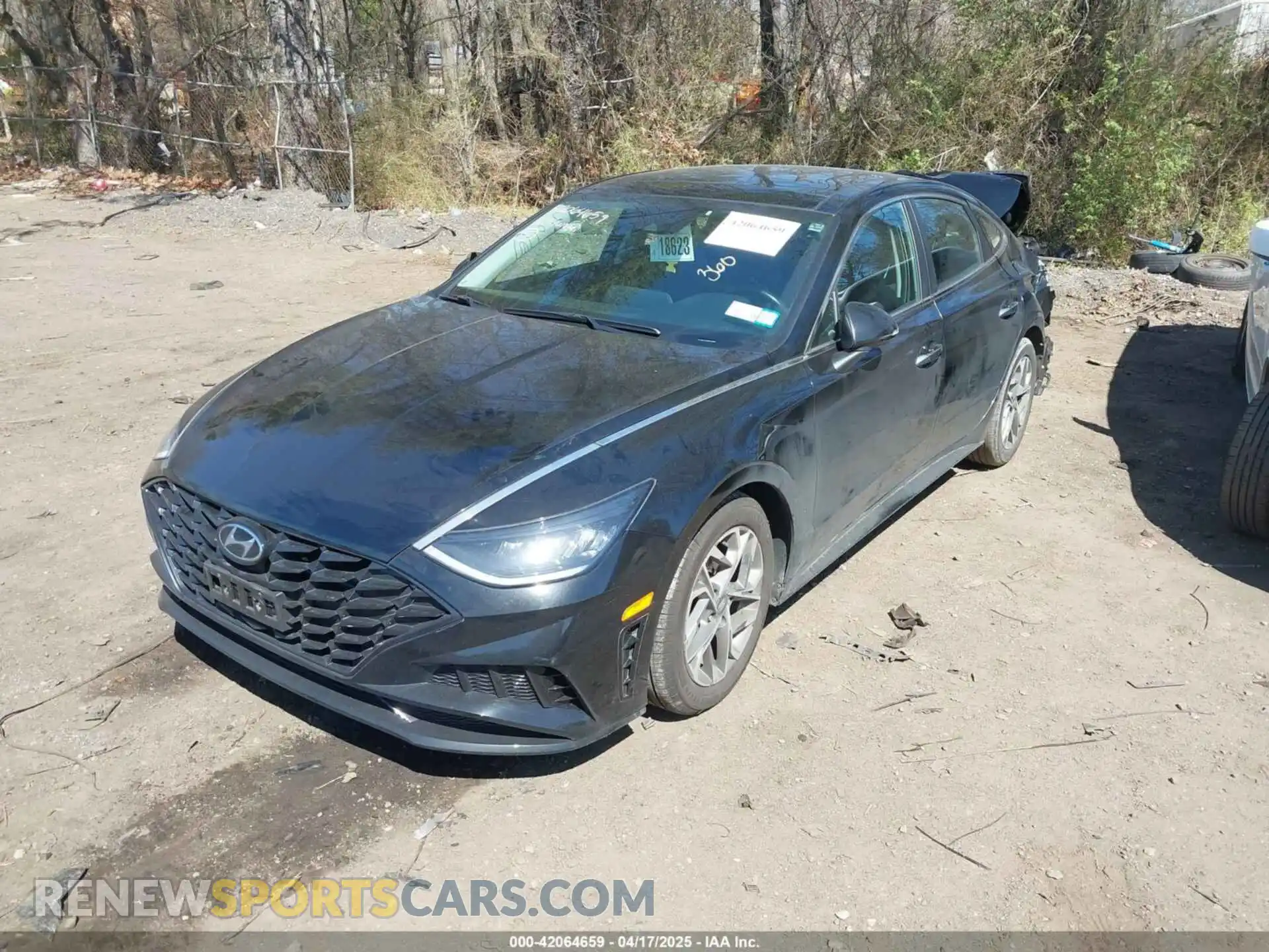 2 Photograph of a damaged car KMHL14JAXMA160391 HYUNDAI SONATA 2021
