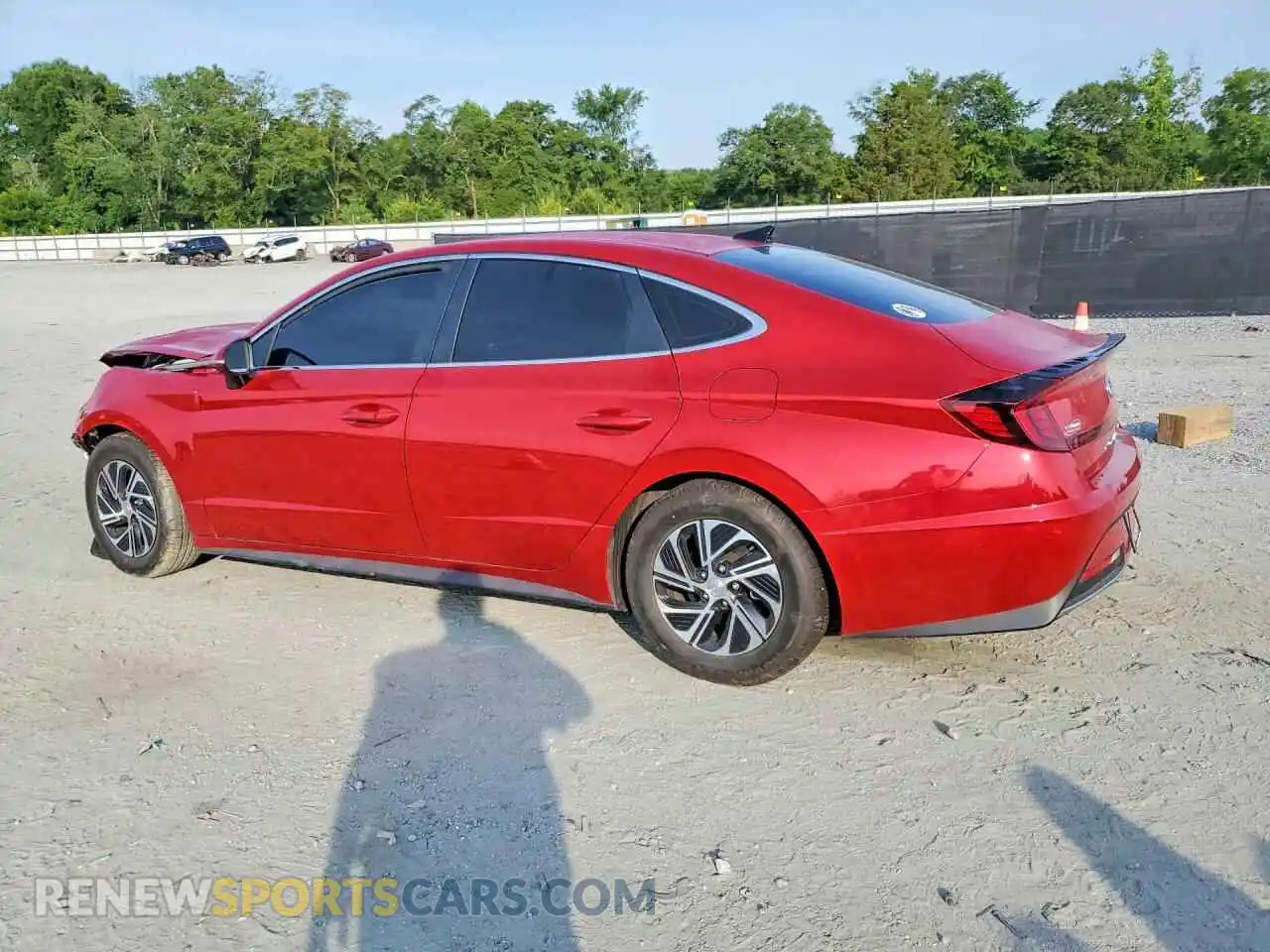 2 Photograph of a damaged car KMHL24JJ0MA026437 HYUNDAI SONATA 2021
