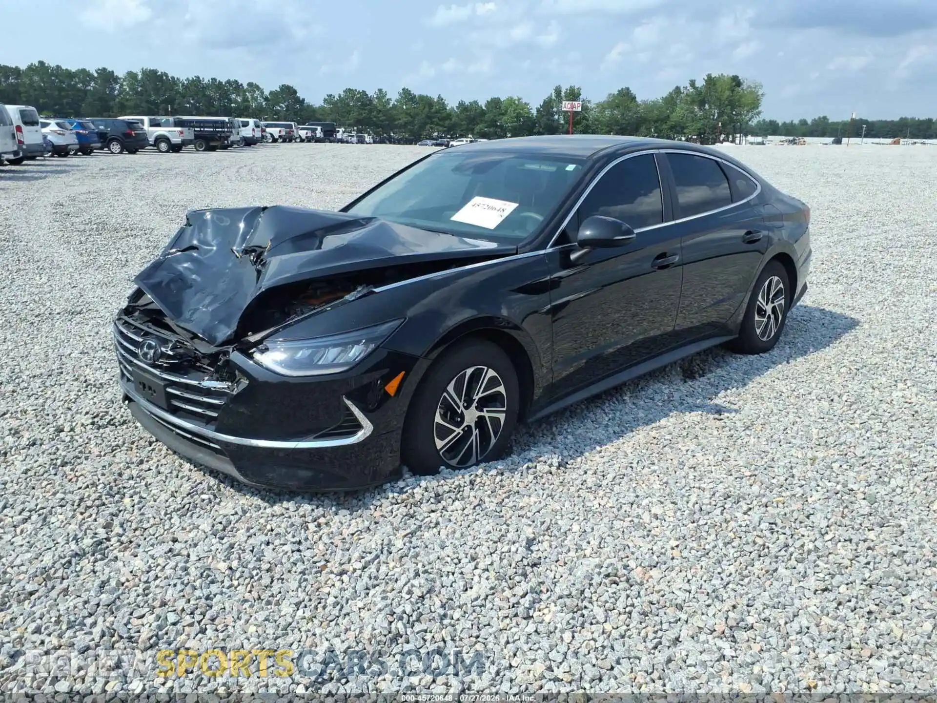 2 fotografías del automóvil dañado KMHL24JJ0MA028205 HYUNDAI SONATA 2021