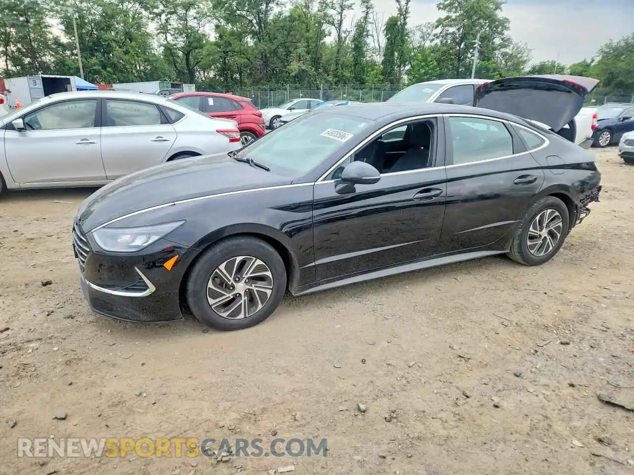 1 Photograph of a damaged car KMHL24JJ2MA027475 HYUNDAI SONATA 2021