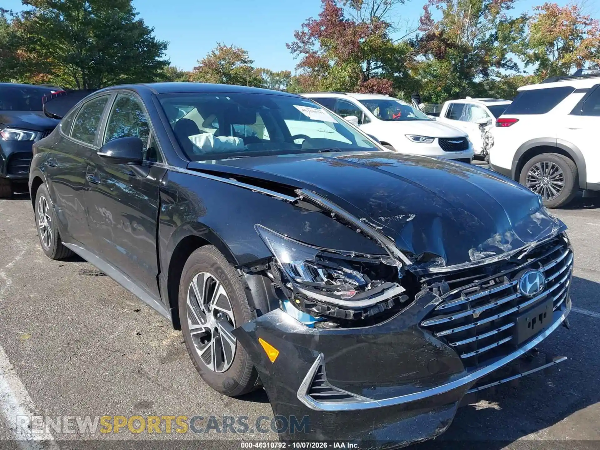 1 fotografías del automóvil dañado KMHL24JJ2MA035947 HYUNDAI SONATA 2021