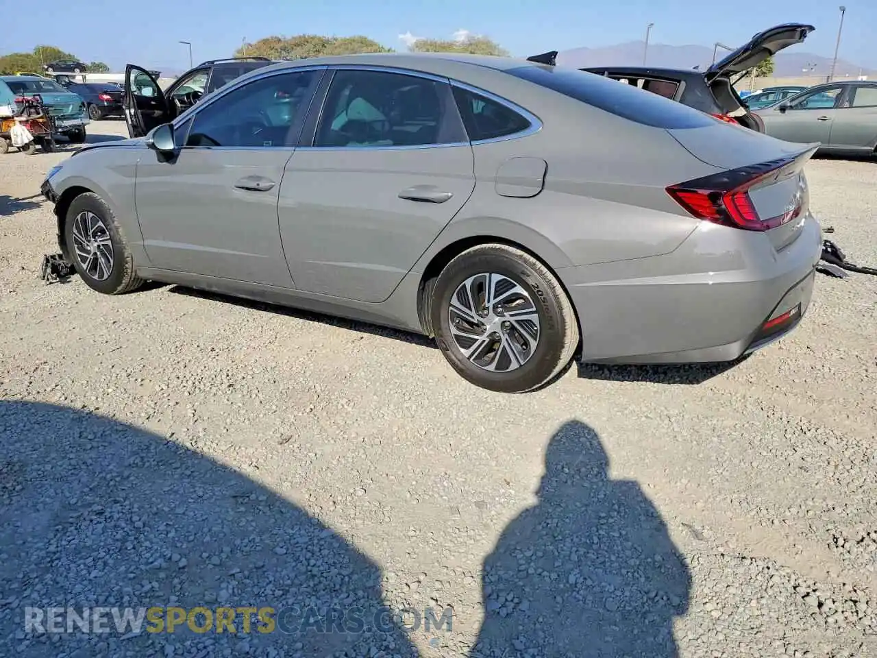 2 Photograph of a damaged car KMHL24JJ3MA017991 HYUNDAI SONATA 2021