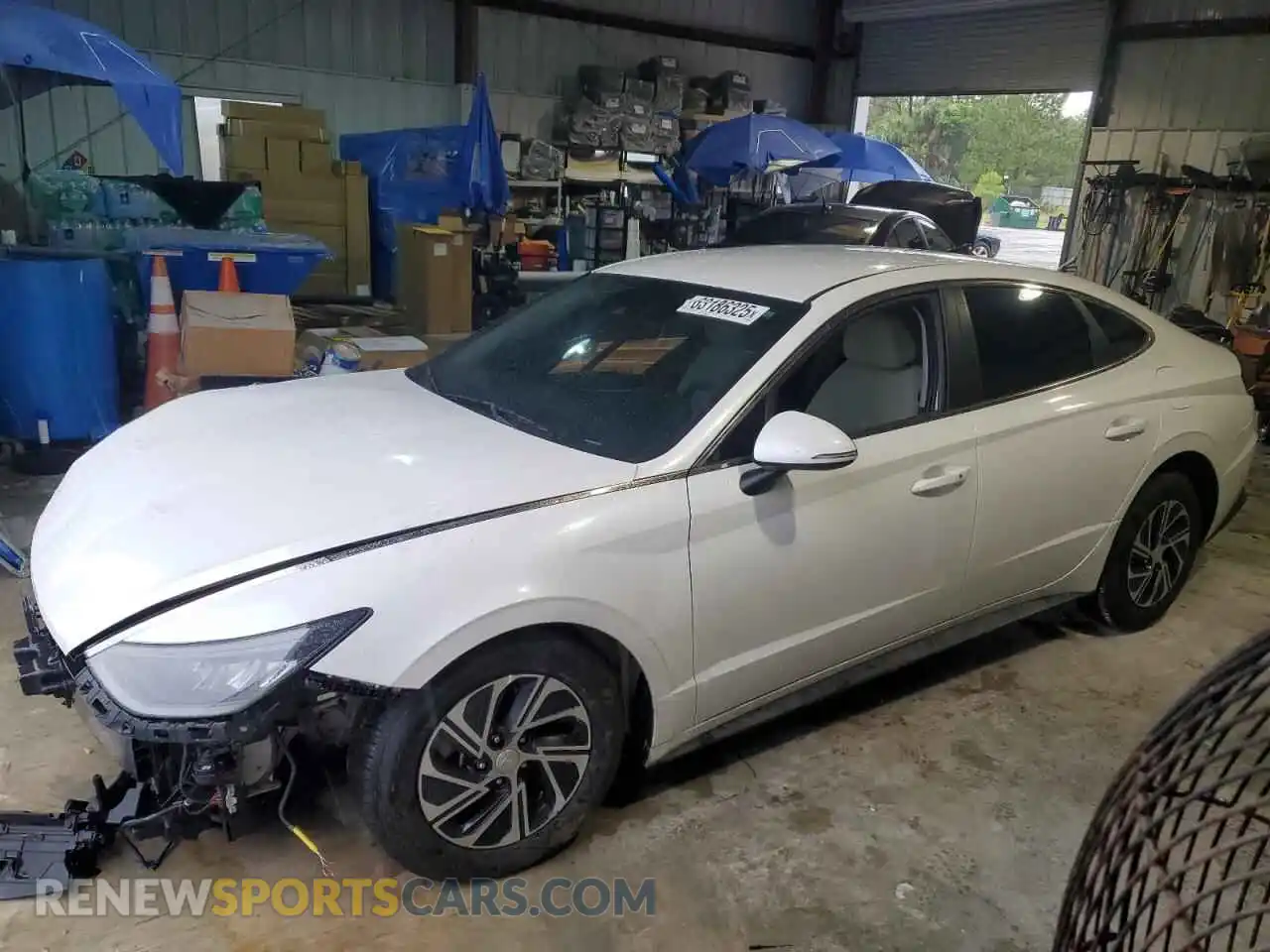 1 Photograph of a damaged car KMHL24JJ3MA028151 HYUNDAI SONATA 2021