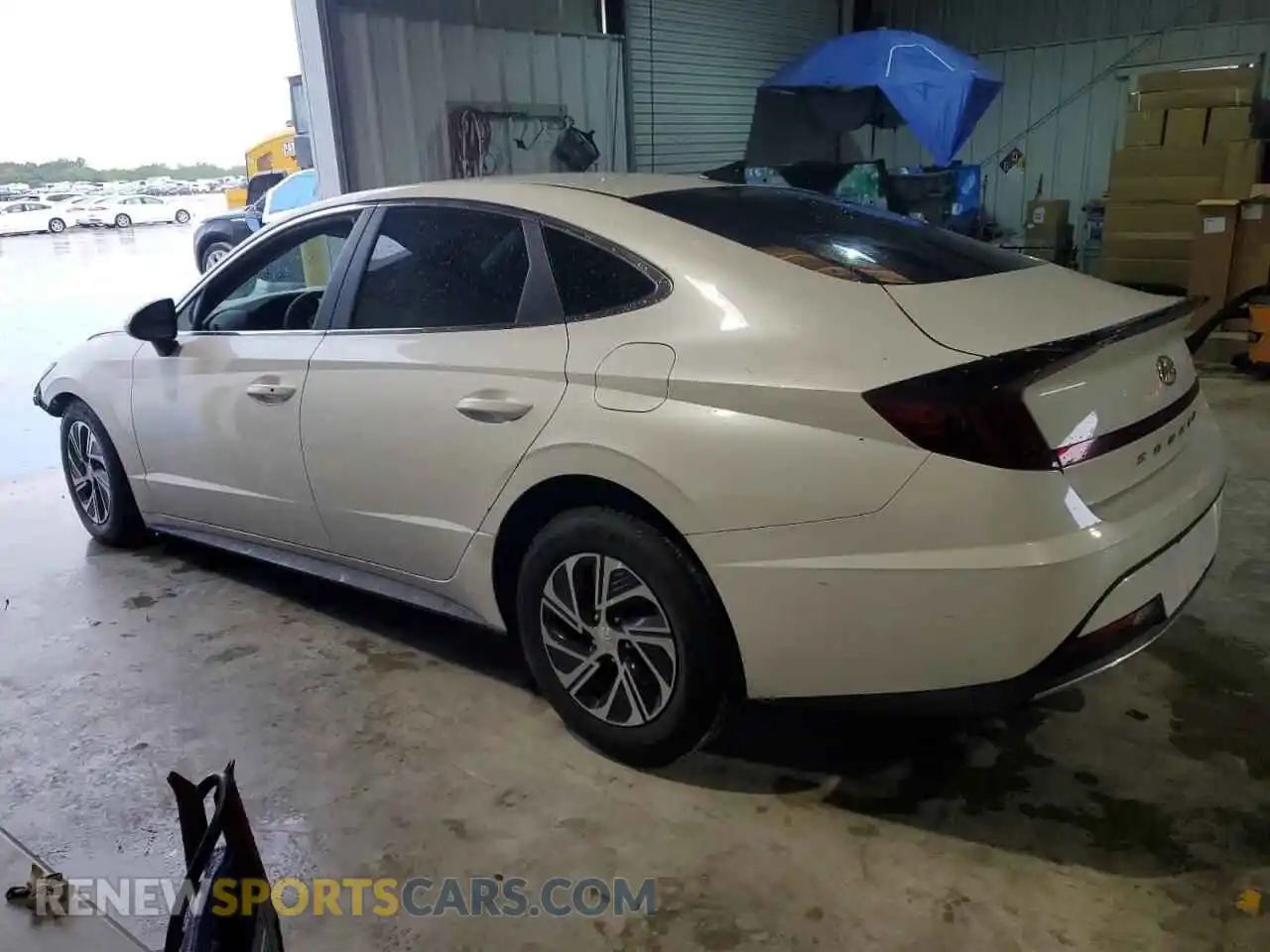 2 Photograph of a damaged car KMHL24JJ3MA028151 HYUNDAI SONATA 2021