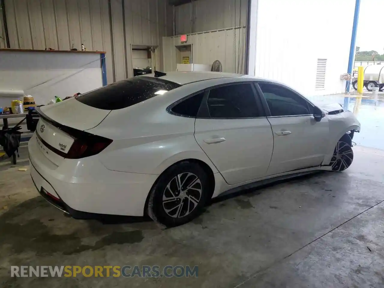 3 Photograph of a damaged car KMHL24JJ3MA028151 HYUNDAI SONATA 2021
