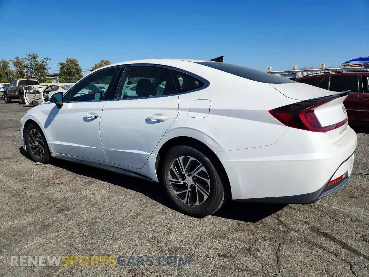 2 fotografías del automóvil dañado KMHL24JJ3MA033754 HYUNDAI SONATA 2021