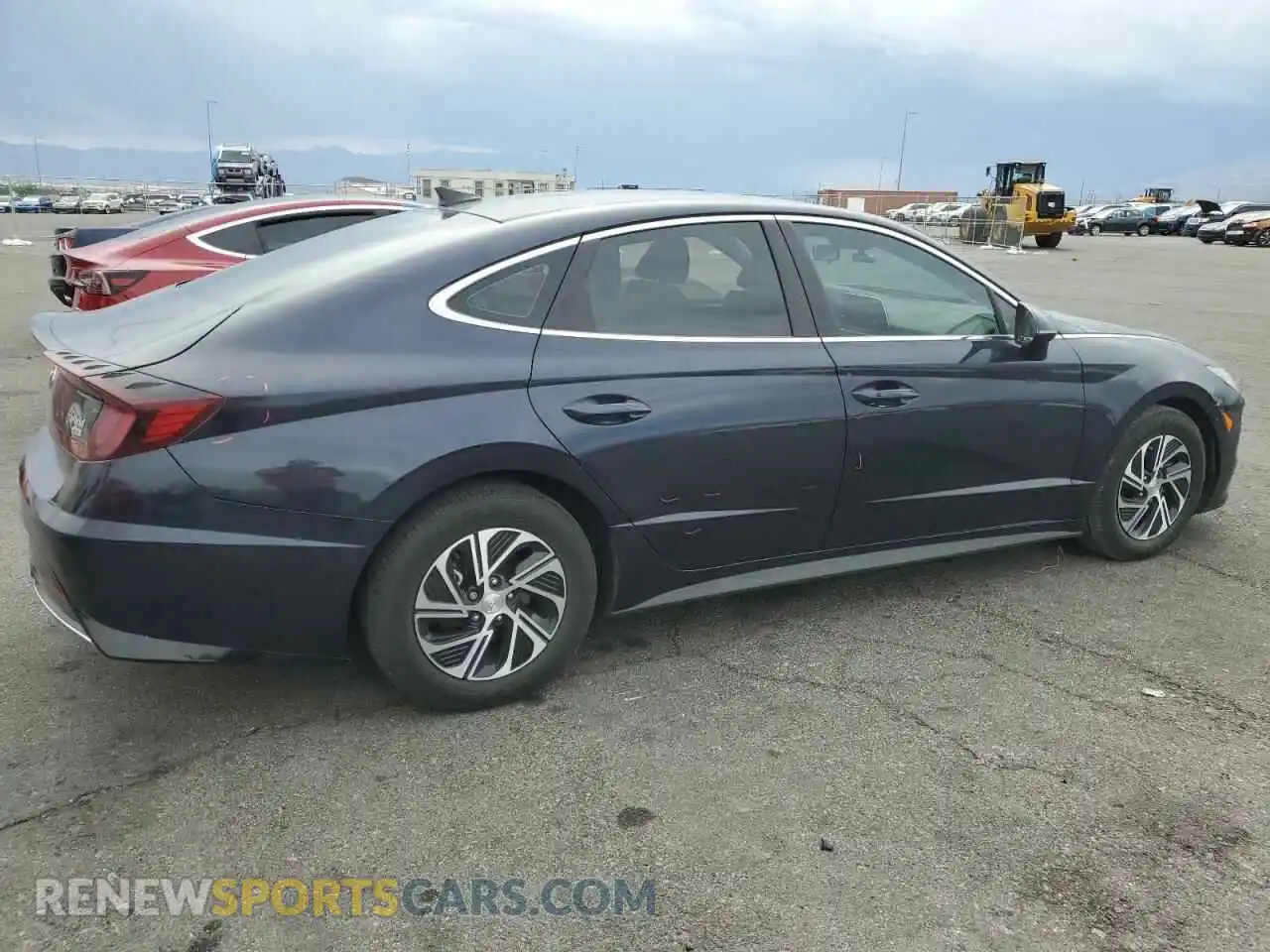 3 Photograph of a damaged car KMHL24JJ5MA018334 HYUNDAI SONATA 2021