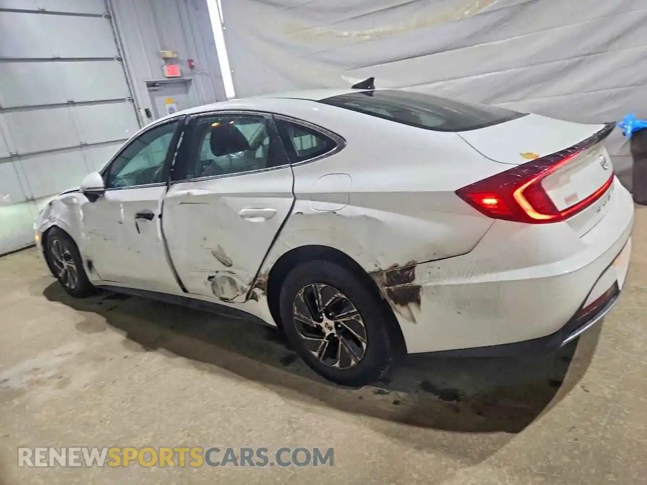 2 fotografías del automóvil dañado KMHL24JJ5MA036400 HYUNDAI SONATA 2021