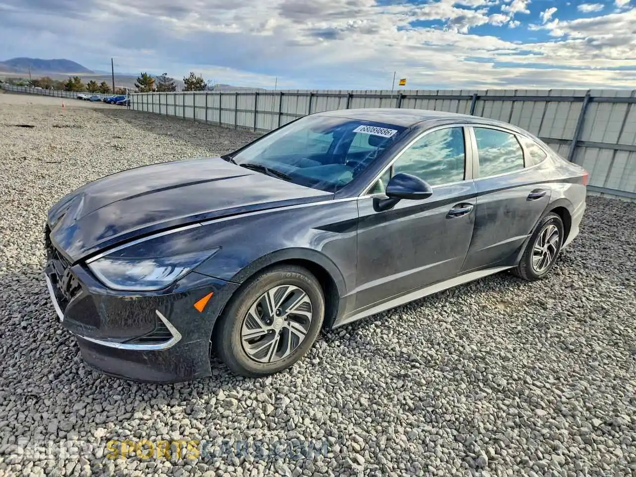 1 Photograph of a damaged car KMHL24JJ7MA024376 HYUNDAI SONATA 2021