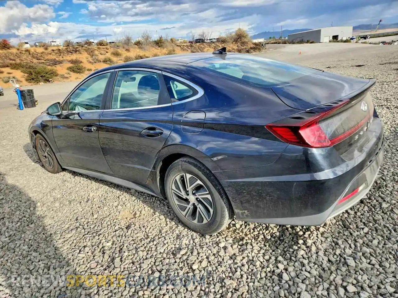 2 Photograph of a damaged car KMHL24JJ7MA024376 HYUNDAI SONATA 2021