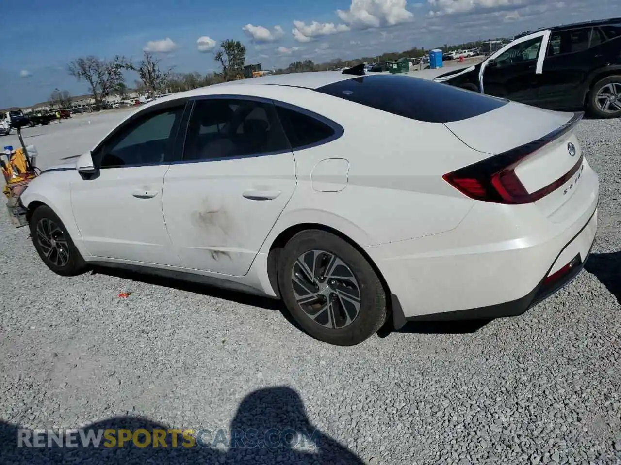 2 Photograph of a damaged car KMHL24JJ7MA030226 HYUNDAI SONATA 2021