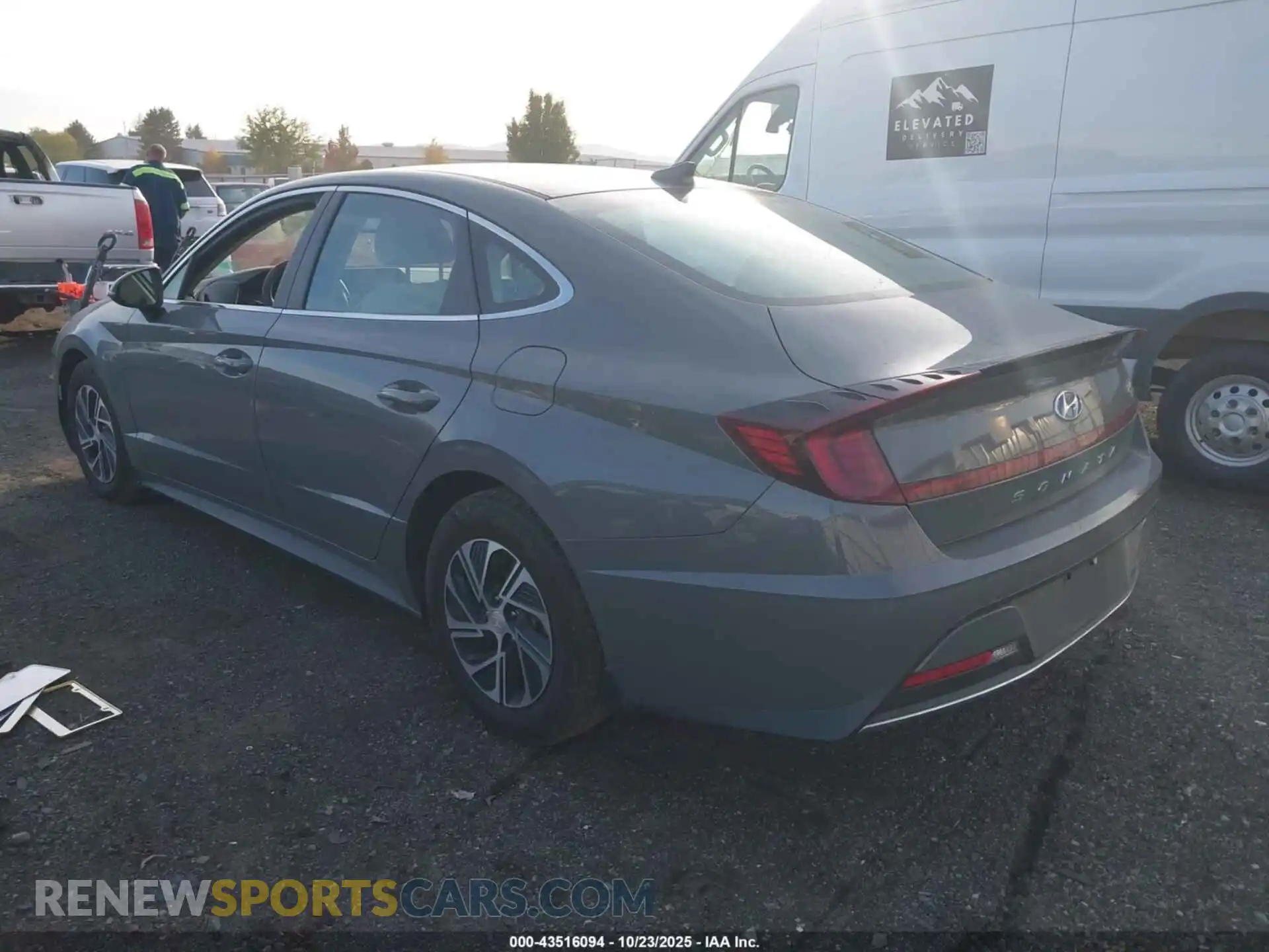 3 Photograph of a damaged car KMHL24JJ8MA021728 HYUNDAI SONATA 2021