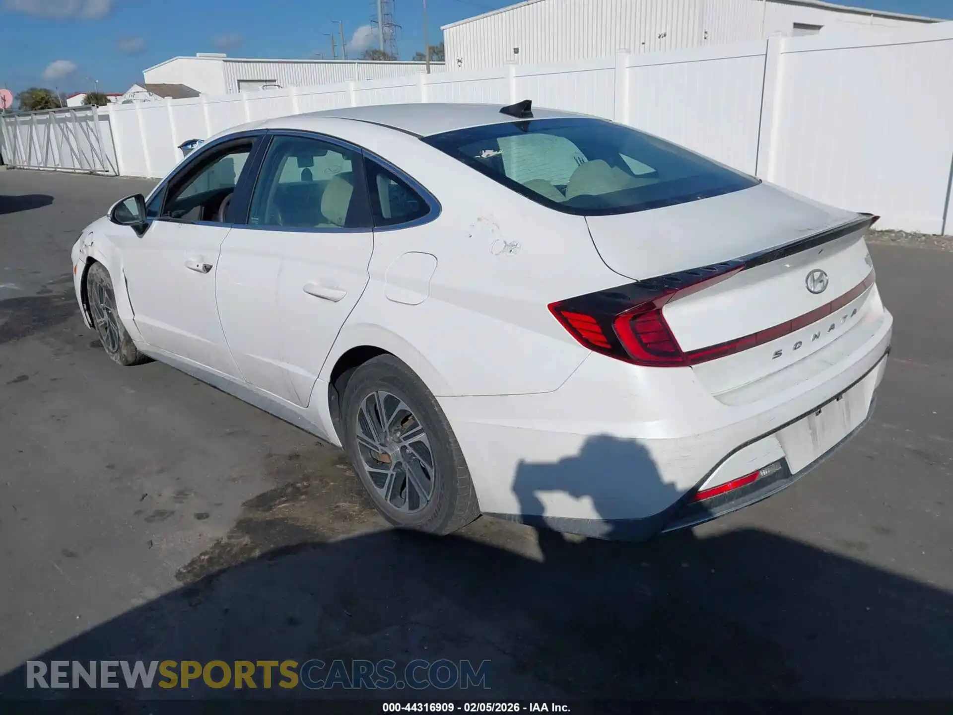 3 Photograph of a damaged car KMHL24JJ8MA031465 HYUNDAI SONATA 2021