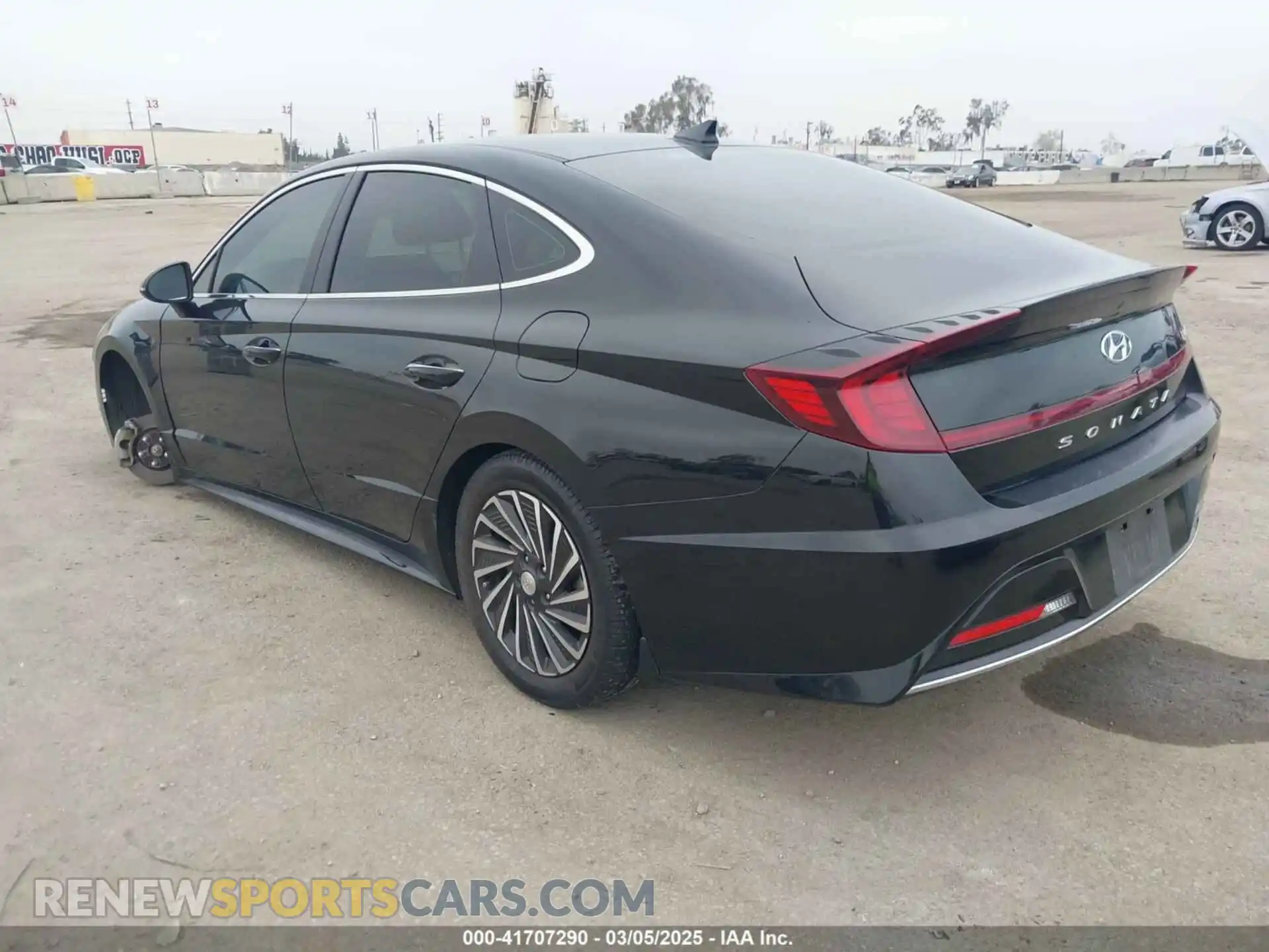 3 Photograph of a damaged car KMHL34JJ1MA024239 HYUNDAI SONATA 2021