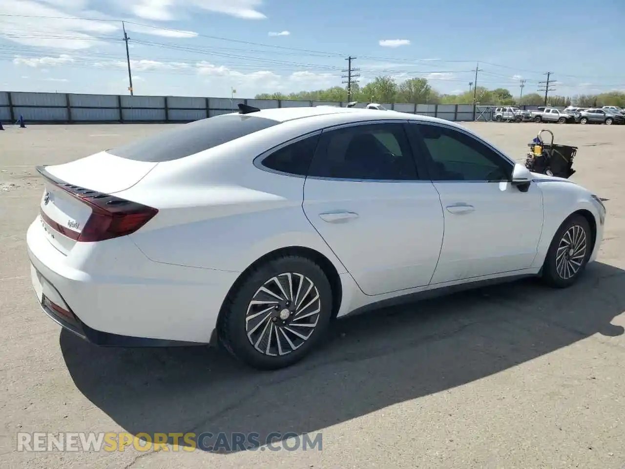 3 Photograph of a damaged car KMHL34JJ3MA024744 HYUNDAI SONATA 2021