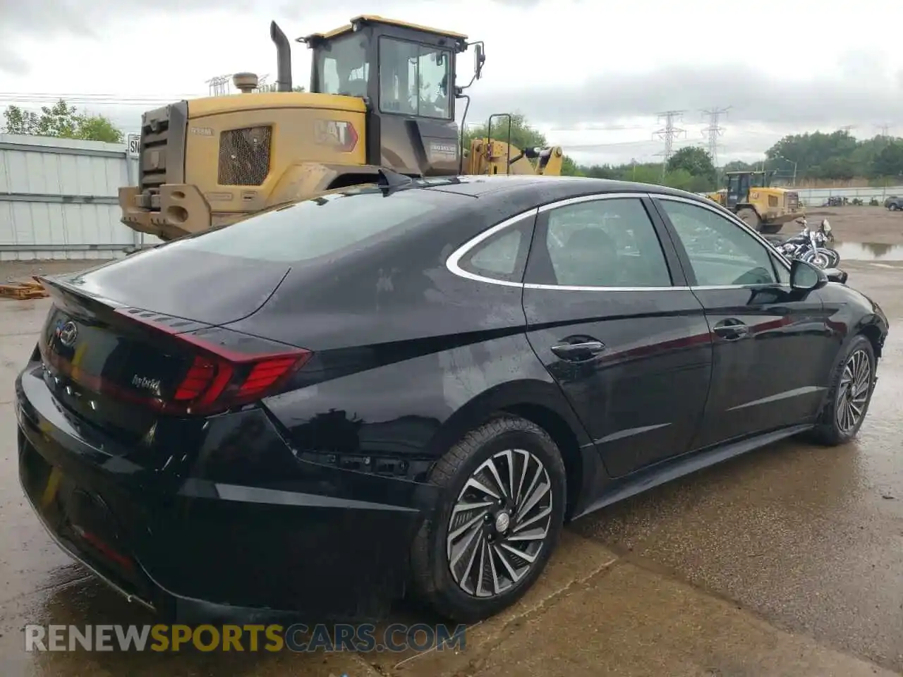 3 Photograph of a damaged car KMHL34JJ7MA022169 HYUNDAI SONATA 2021