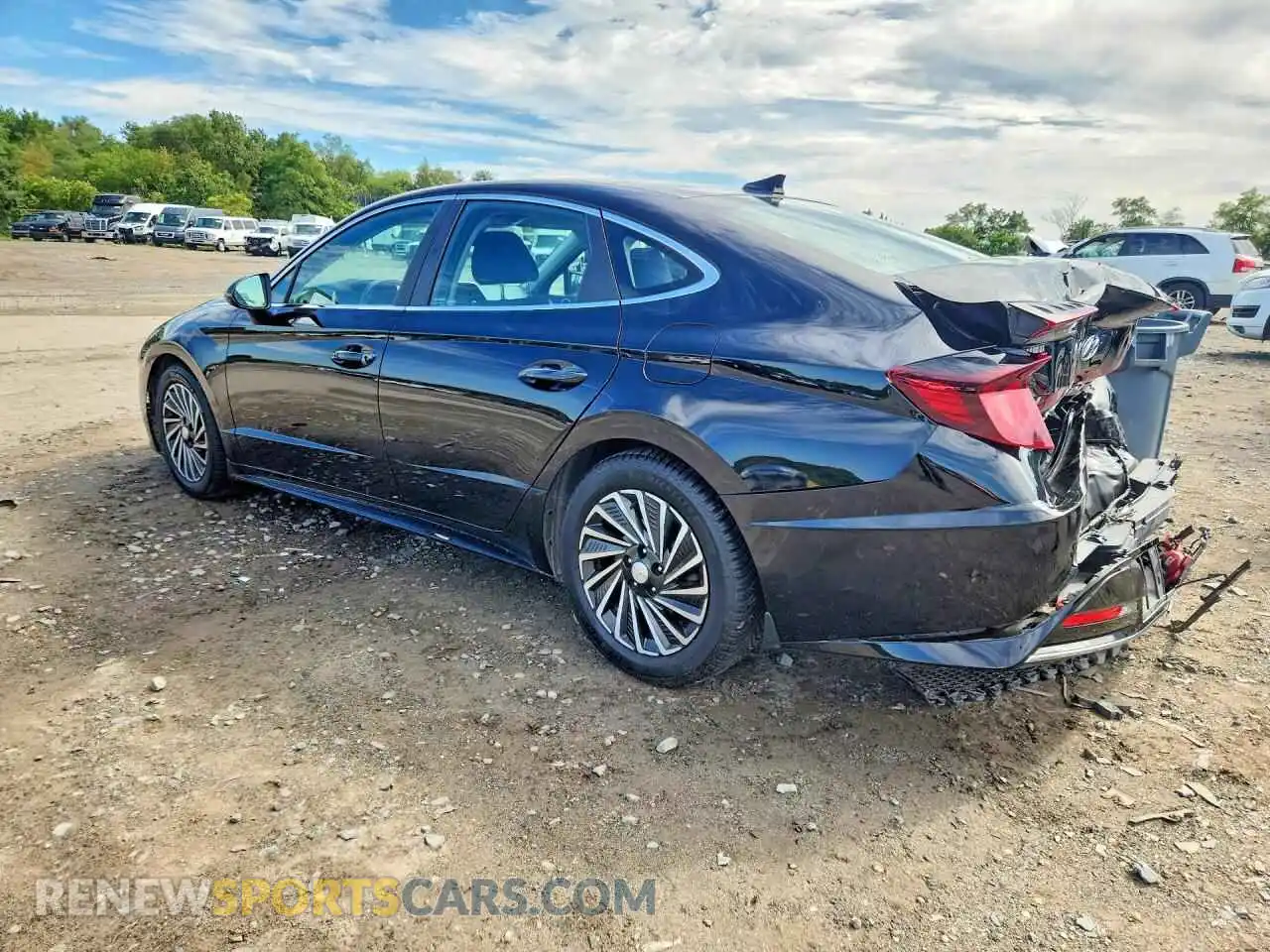 2 Фотография поврежденного автомобиля KMHL34JJ7MA034001 HYUNDAI SONATA 2021