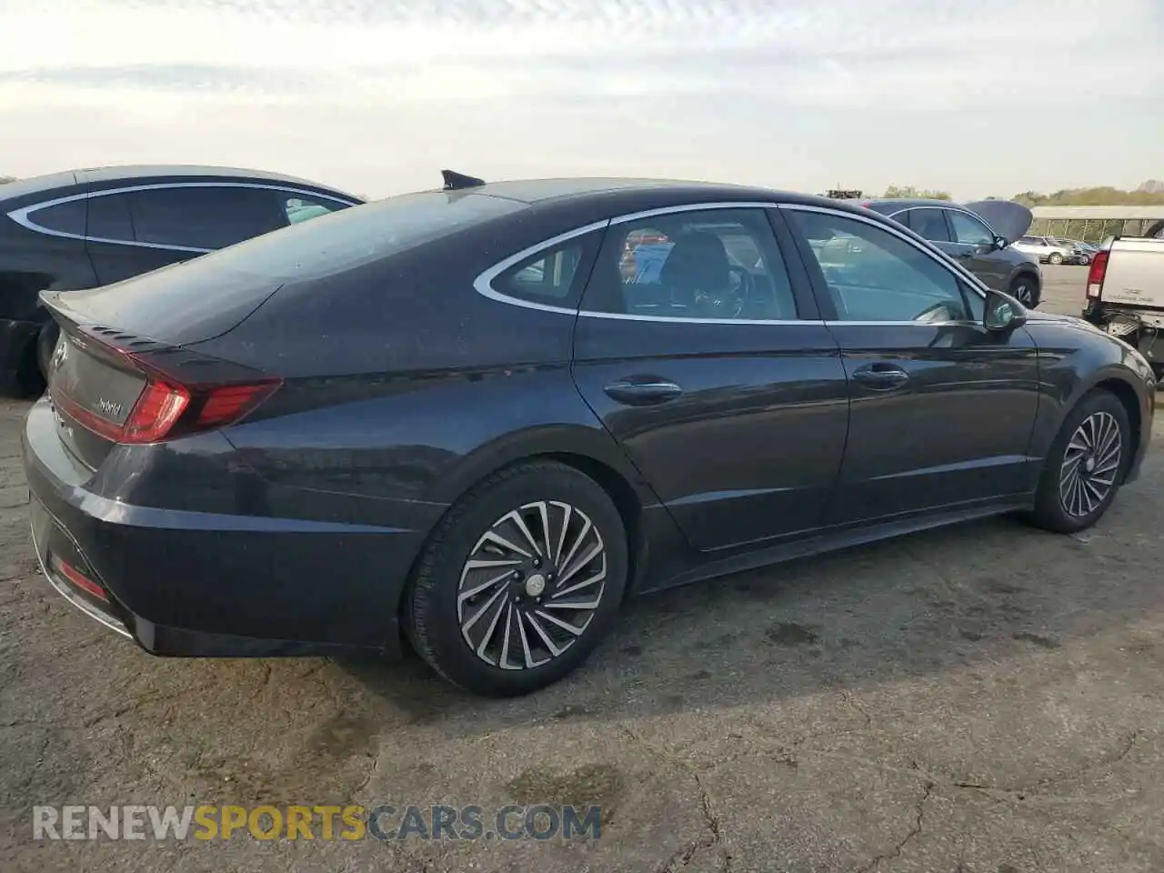 3 Photograph of a damaged car KMHL34JJ8MA022178 HYUNDAI SONATA 2021