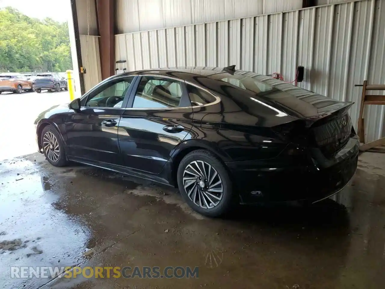 2 Photograph of a damaged car KMHL54JJ0MA029068 HYUNDAI SONATA 2021