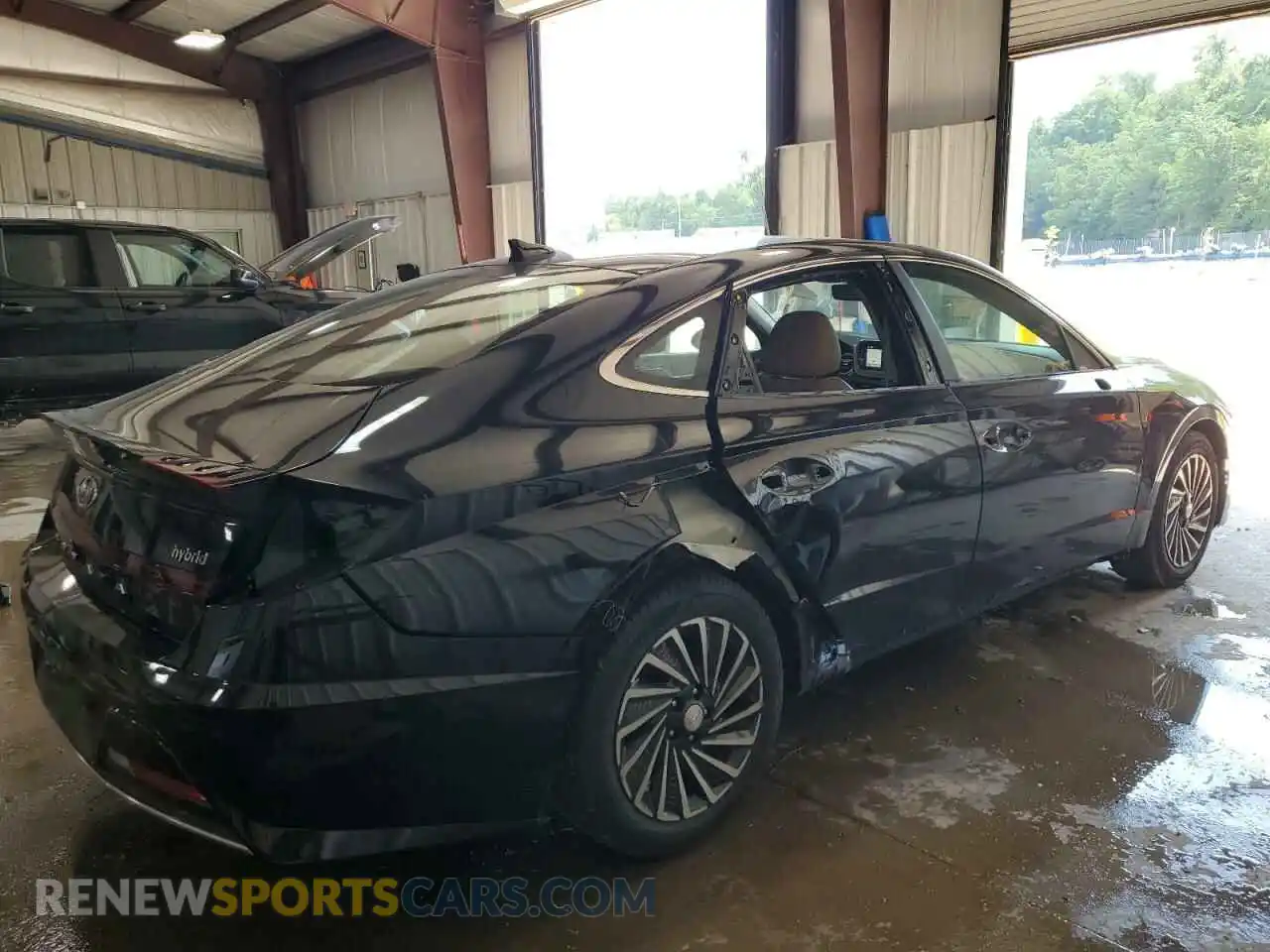 3 Photograph of a damaged car KMHL54JJ0MA029068 HYUNDAI SONATA 2021