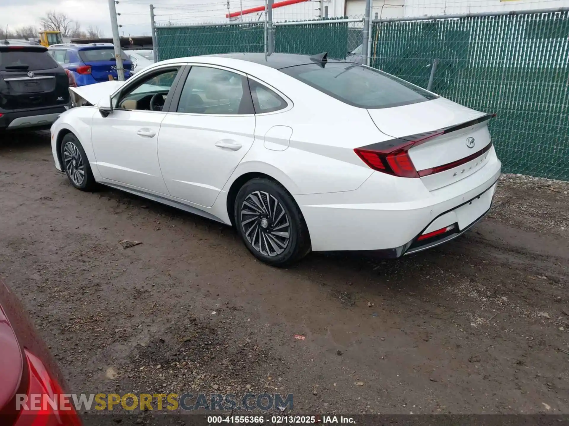 3 Photograph of a damaged car KMHL54JJ7MA031125 HYUNDAI SONATA 2021