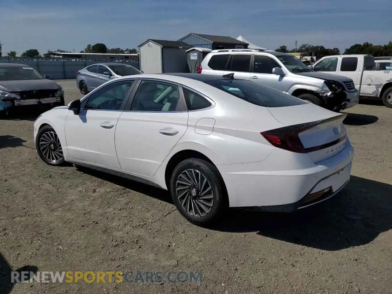 2 Photograph of a damaged car KMHL54JJ8MA024250 HYUNDAI SONATA 2021