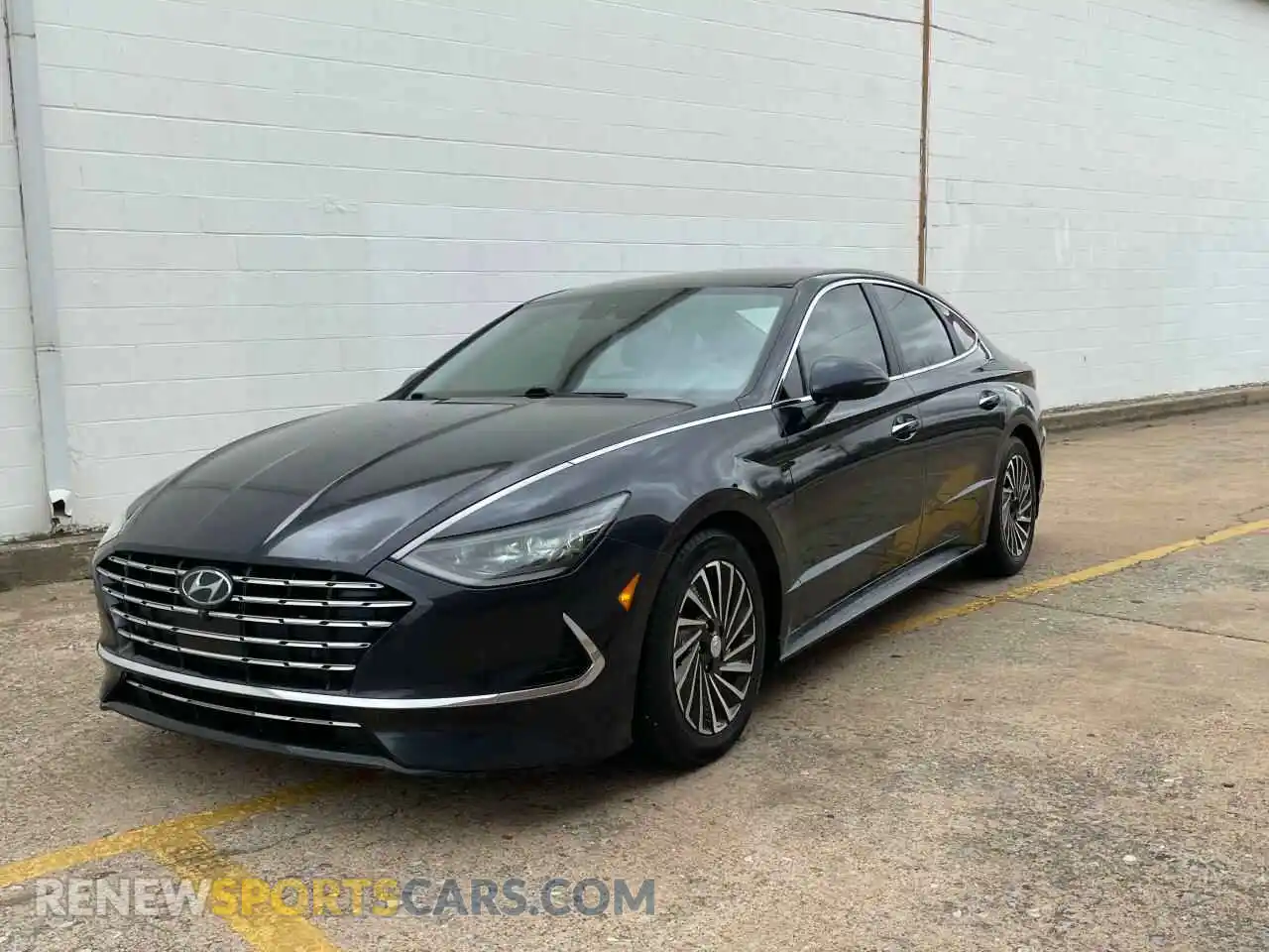 2 Photograph of a damaged car KMHL54JJXMA024170 HYUNDAI SONATA 2021