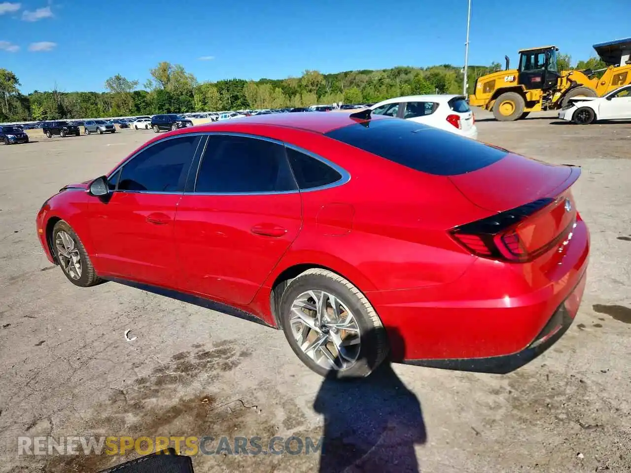 2 fotografías del automóvil dañado KMHL64JA0MA158764 HYUNDAI SONATA 2021