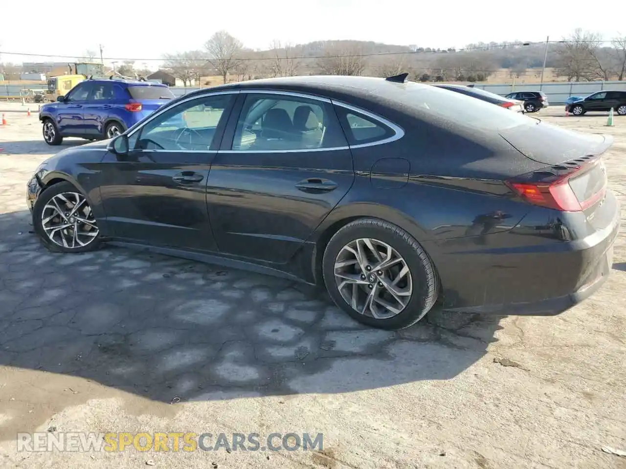 2 Photograph of a damaged car KMHL64JA1MA150107 HYUNDAI SONATA 2021